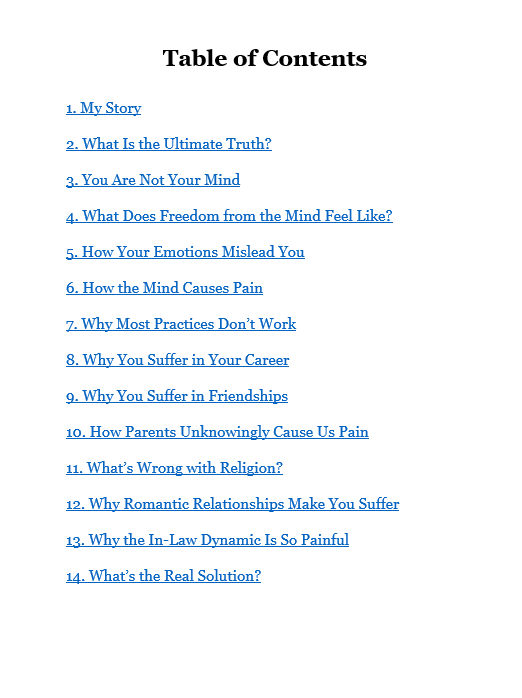 Mental Truths That Doctors Don't Tell You