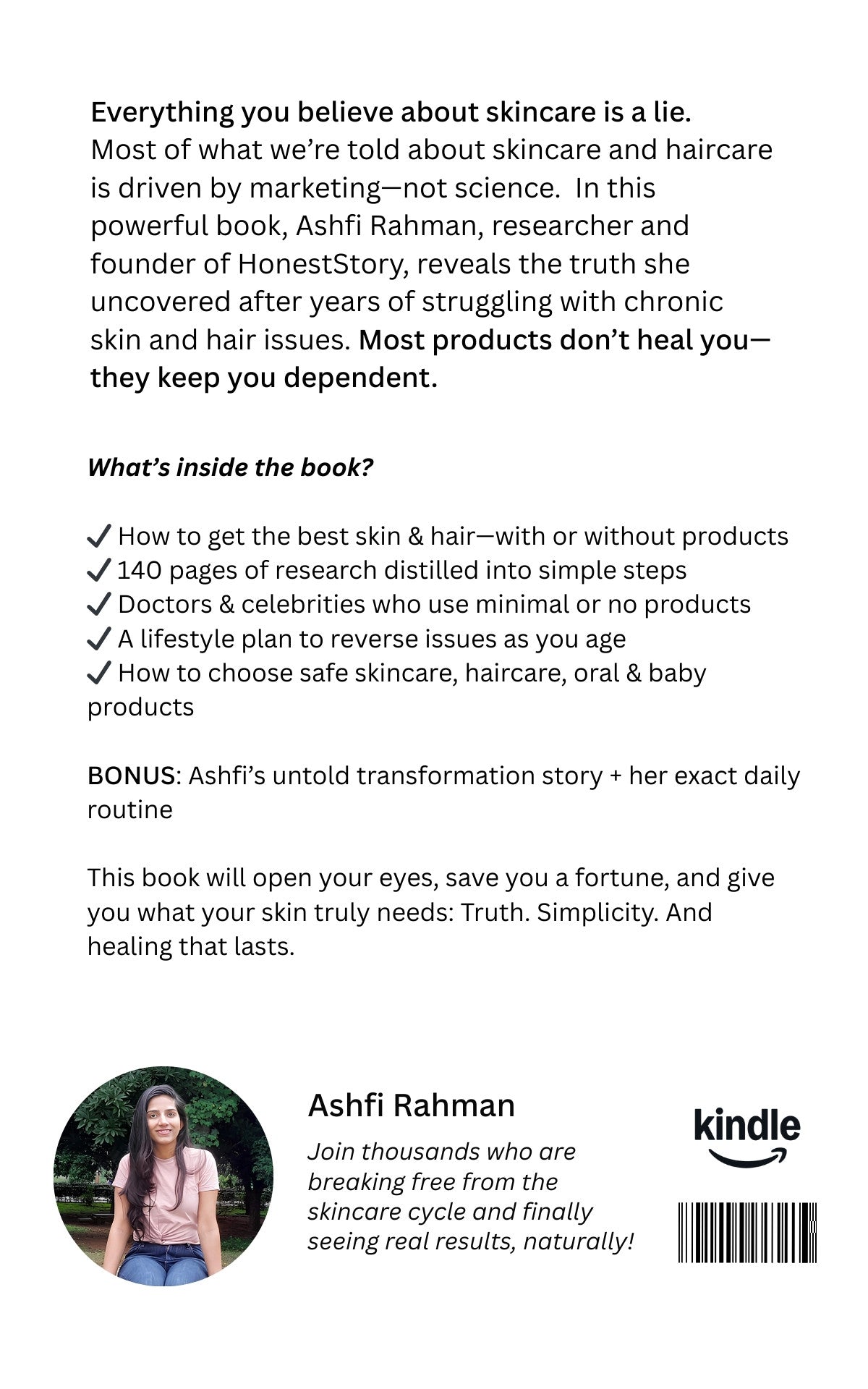 Best Skin & Hair with Zero Products